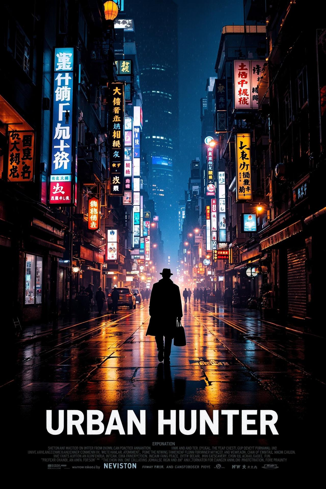 都市猎人 海报 - 动作悬疑作品